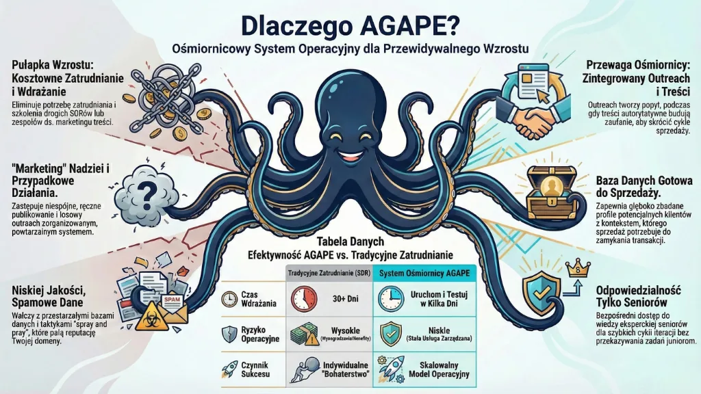 AGAPE Octopus System - Infografika